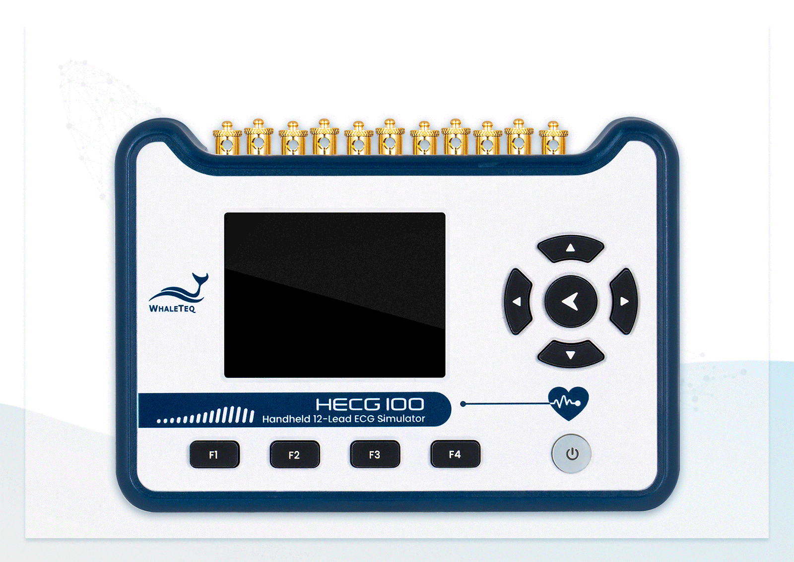 HECG100｜ 手持式12 導聯心電圖模擬器｜便攜、高擬真ECG 測試